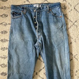90s fit Re/Done Levi’s jeans size 27